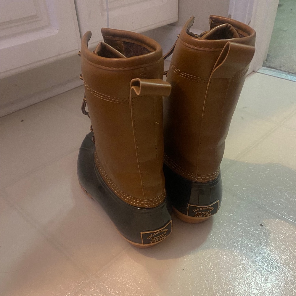 the original sporto duck boot